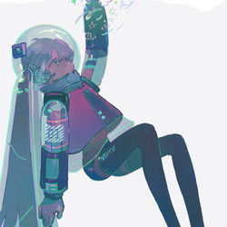 This is a pixiv picture whose title is 救い.