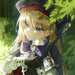 This is a pixiv picture whose title is Caster Artoria.