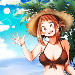 This is a pixiv picture whose title is 番外編のお茶子.