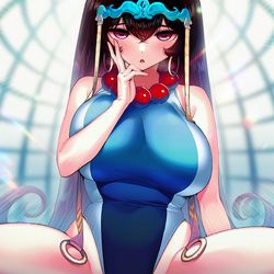 This is a pixiv picture whose title is 水着 三蔵ちゃん.