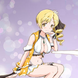 This is a pixiv picture whose title is 水着マミさん.