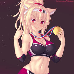 This is a pixiv picture whose title is Number 1 Sporty girl!! ~~.