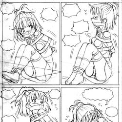 This is a pixiv picture whose title is アルルの同人誌製作中!!.
