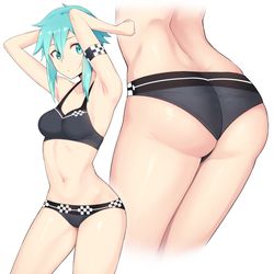 This is a pixiv picture whose title is シノン.