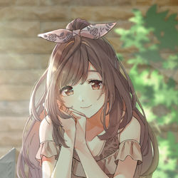 This is a pixiv picture whose title is 声が好き.