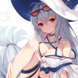 This is a pixiv picture whose title is スカジ.