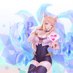 This is a pixiv picture whose title is -Ahri-.
