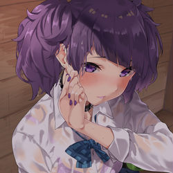 This is a pixiv picture whose title is 濡れまみみ.