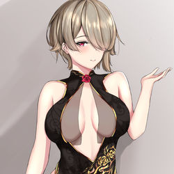 This is a pixiv picture whose title is チャイナ服.