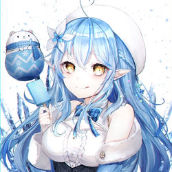 This is a pixiv picture whose title is ラミィちゃん❄️❄️.