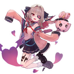 This is a pixiv picture whose title is 地雷ノりりむ.