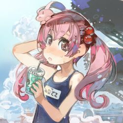 This is a pixiv picture whose title is さざなみフラペ.