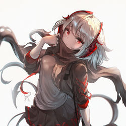 This is a pixiv picture whose title is W.