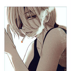 This is a pixiv picture whose title is チェンソーマン.