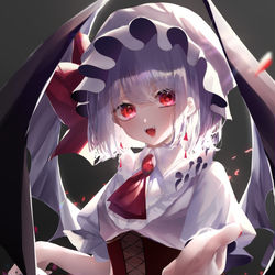 This is a pixiv picture whose title is 「私と来る？」.