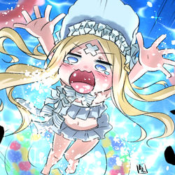 This is a pixiv picture whose title is 水着アビゲイルちゃん実装感謝ッ！！圧倒的感謝ッ！！！！！.