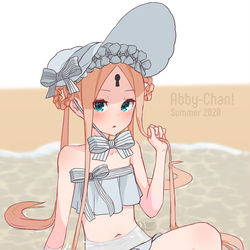 This is a pixiv picture whose title is 水着アビー実装！！！！！！.