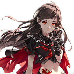 This is a pixiv picture whose title is ダークセーラー・シホ.
