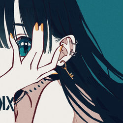 This is a pixiv picture whose title is 一目惚れ.