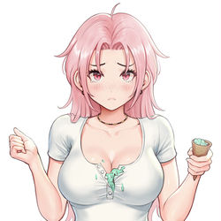 This is a pixiv picture whose title is Clumsy Chloe - OC.