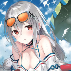 This is a pixiv picture whose title is スカジ.