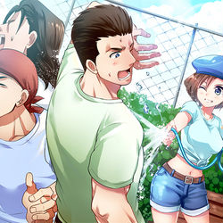 This is a pixiv picture whose title is 夏のS.T.A.R.S.