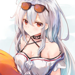 This is a pixiv picture whose title is スカジ.