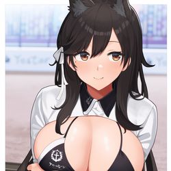 This is a pixiv picture whose title is RQ愛宕.