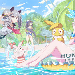 This is a pixiv picture whose title is 崩壊3rd イラスト.