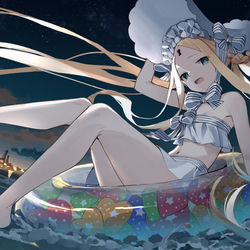 This is a pixiv picture whose title is 水着アビー.