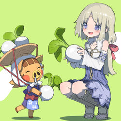 This is a pixiv picture whose title is Skeb依頼絵　ウリちゃんとミスト.