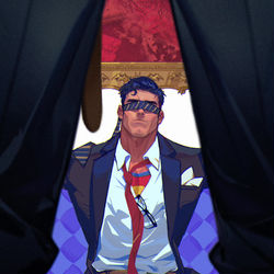 This is a pixiv picture whose title is Hey，Bruce.