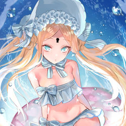 This is a pixiv picture whose title is 水着アビー.