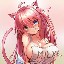 This is a pixiv picture whose title is Nekomia's Naked Apron.