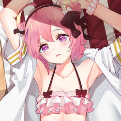 This is a pixiv picture whose title is サラトガ.