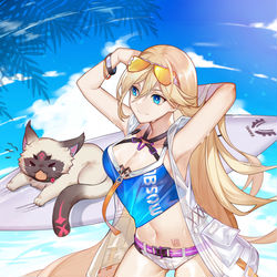 This is a pixiv picture whose title is 完美假日.