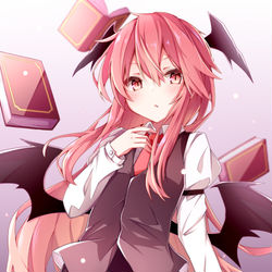 This is a pixiv picture whose title is 小悪魔.