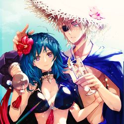 This is a pixiv picture whose title is ディミレスの夏.
