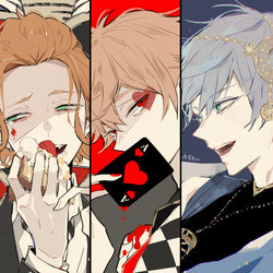 This is a pixiv picture whose title is ツイステログ①.