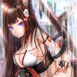 This is a pixiv picture whose title is 水着・天城.