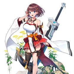 This is a pixiv picture whose title is 一夜ちゃん.