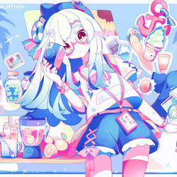 This is a pixiv picture whose title is 異世界探索.