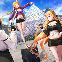 This is a pixiv picture whose title is Honkai Memory.