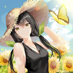 This is a pixiv picture whose title is 夏.