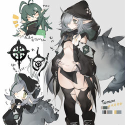 This is a pixiv picture whose title is トミミ.