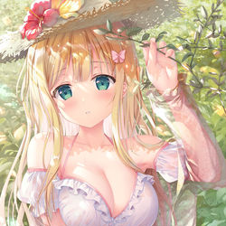 This is a pixiv picture whose title is 夏恋.