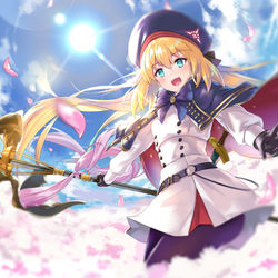 This is a pixiv picture whose title is 约束の花.