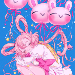 This is a pixiv picture whose title is うさぎは続くよどこまでも。.