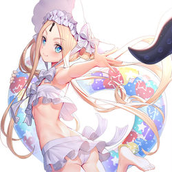 This is a pixiv picture whose title is 水着アビー.