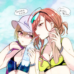 This is a pixiv picture whose title is 樹里夏葉2020Summer.
